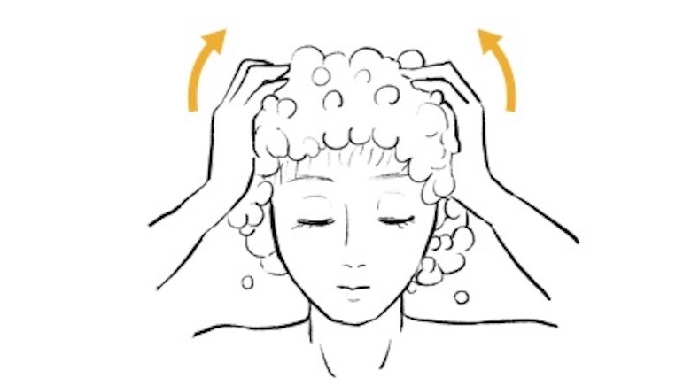 頭皮ケアアイテムを使ったマッサージ＆シャンプー方法