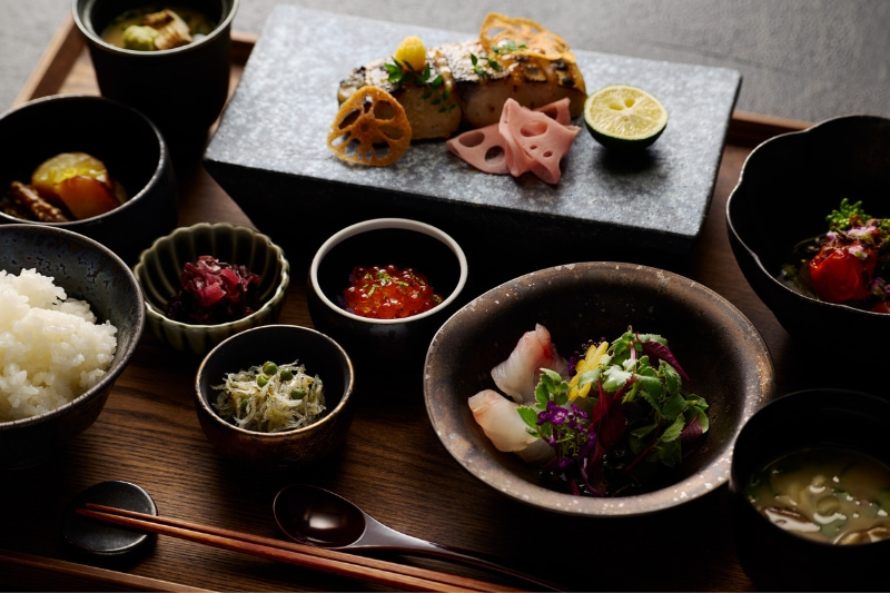 朝食御膳の写真