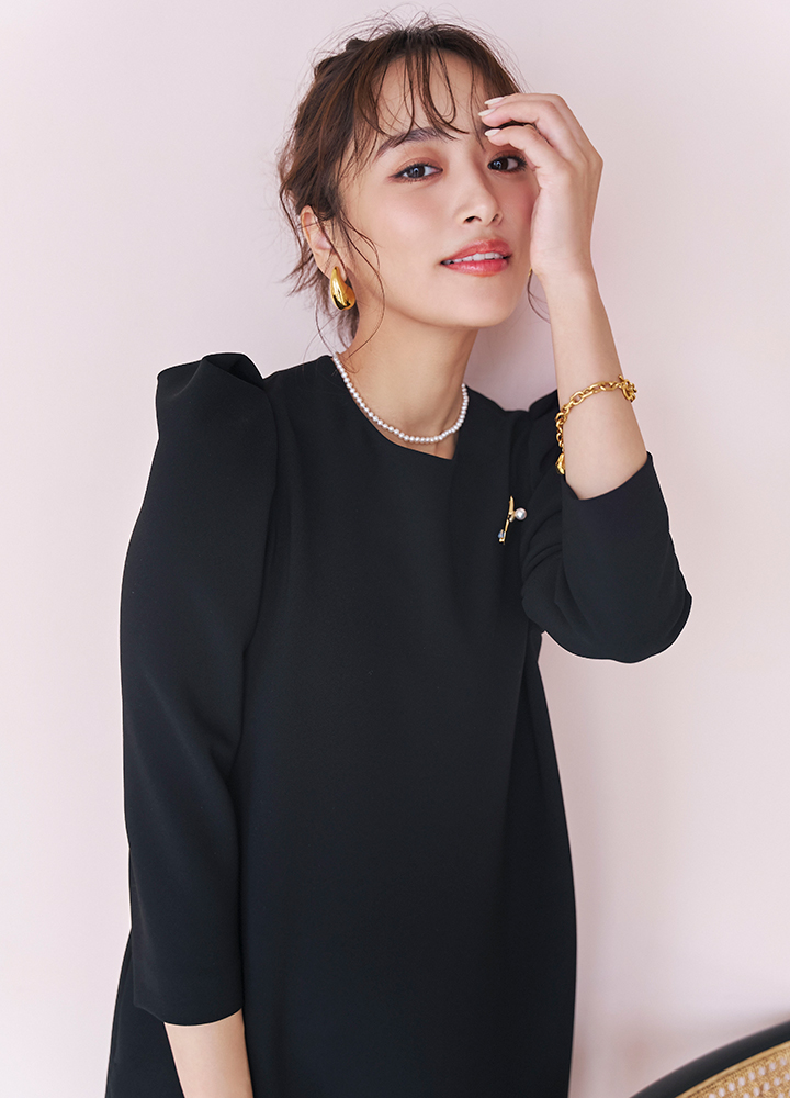 近藤千尋さん ワンピースコーデ