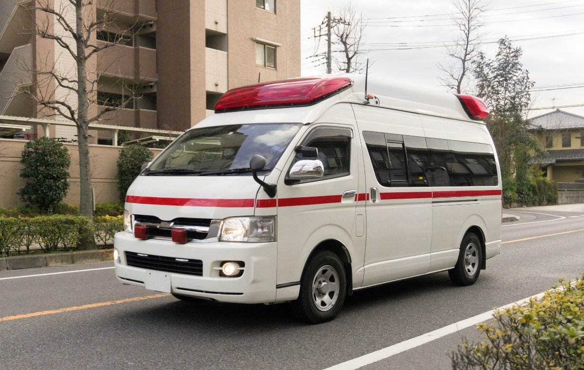 救急車の写真