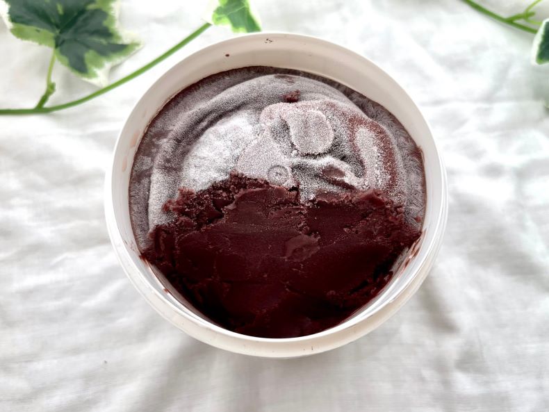 業務スーパーで売られているアサイーバナナブレンドの中身