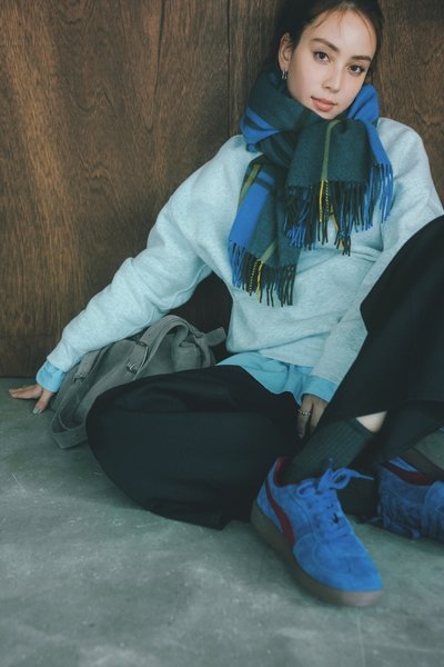 【1/4のコーデ】冬後半は『ストール』でマンネリ回避！