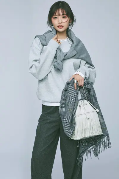 【1/24のコーデ】カジュアル上級者へ格上げするスウェットONスウェット！