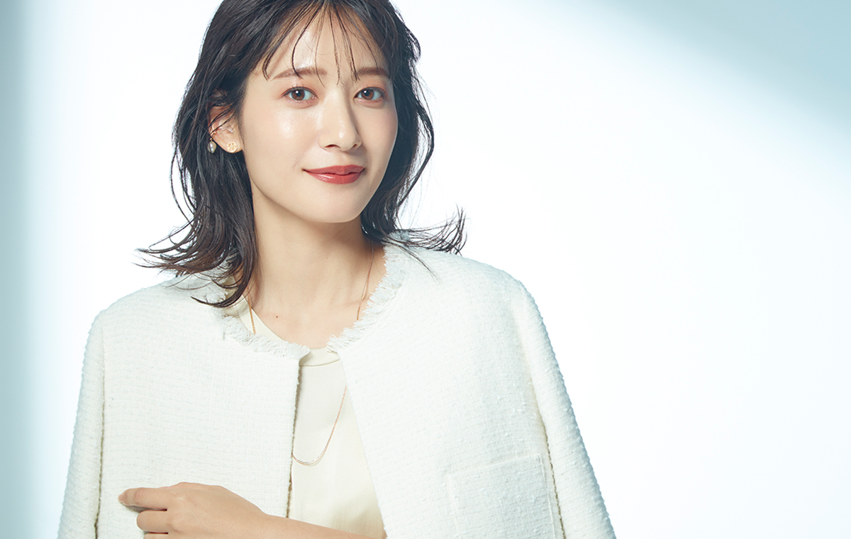 外ハネ×巻き髪アレンジ