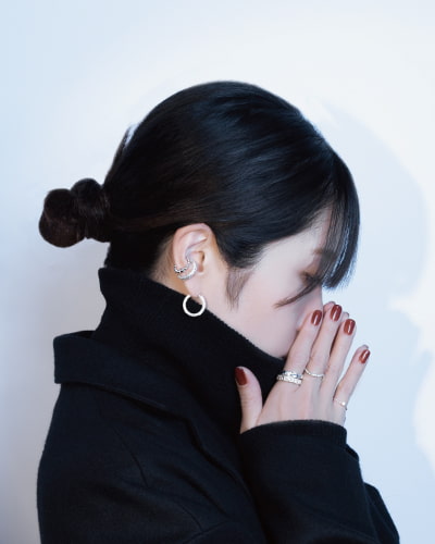イヤージュエリー、リング着用画像