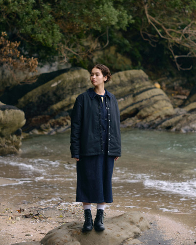 HH × agnès b. United Jacket着用画像