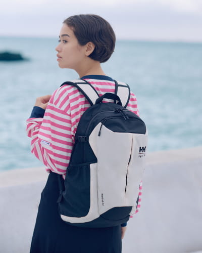 HH × agnès b. Stetind 20着用画像