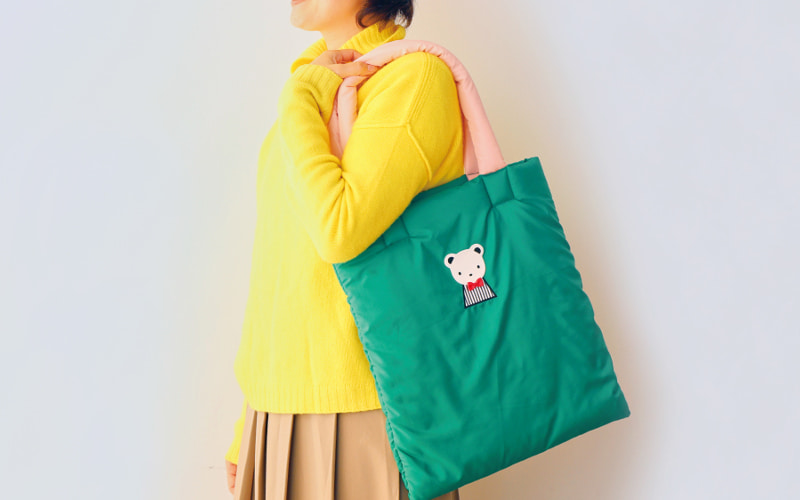 トートバッグ着用画像