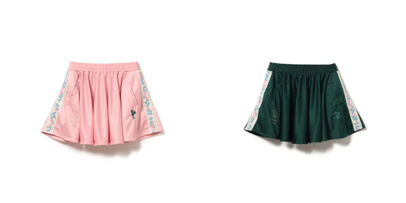 RURU MARY'S お花のティグレジャージスカート