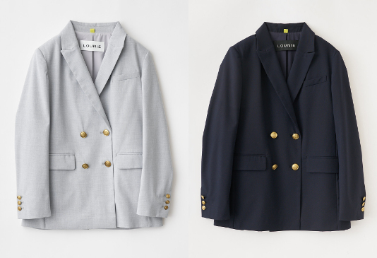 ダブルジャケット
無地