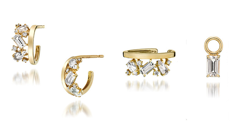 GLIMMER CLUSTERピアス、イヤーカフ、ピアスチャーム