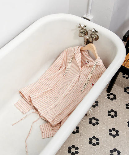 別注 マルチカラーフード付き ショートシャツ