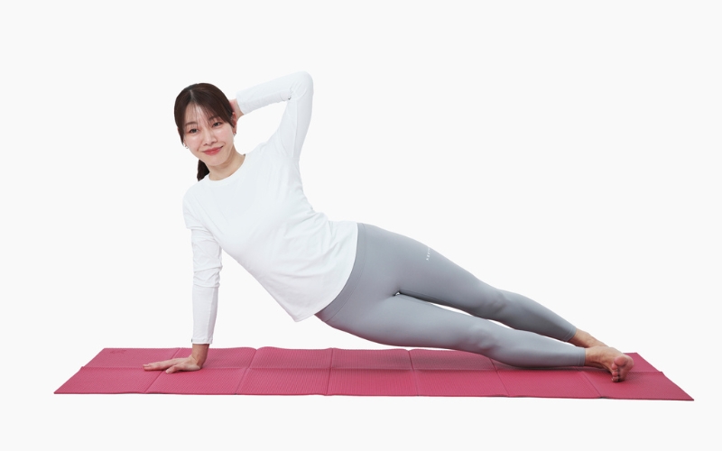 腹斜筋トレーニング③