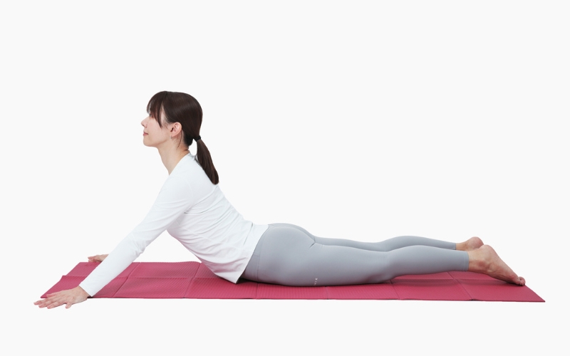 お腹のストレッチ③