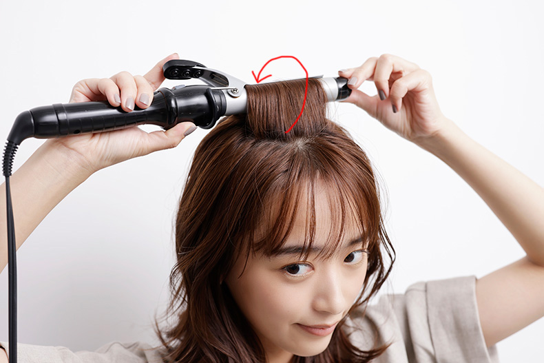 こなれ感たっぷりミックス巻き