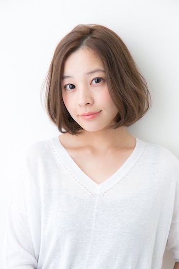 ふんわり内巻きフェミニンボブ