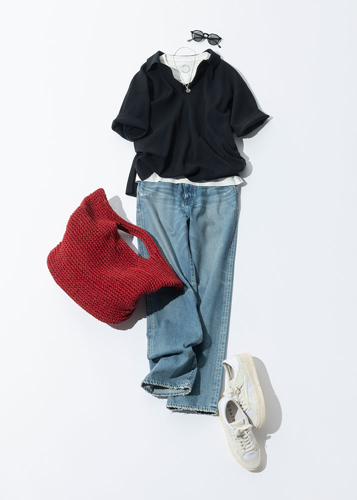 かぶりがちな「デニム」は最旬デザインでフレッシュに♡