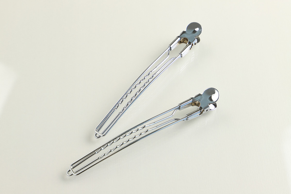 ダッカールヘアクリップ2本