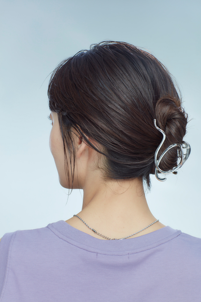 ねじって留めるだけのバンスクリップアレンジ