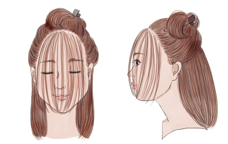 カットで失敗したときの対処法：前髪だけならセルフカットに挑戦してみる