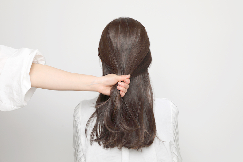 立体感が華やかなトリプルくるりんぱ