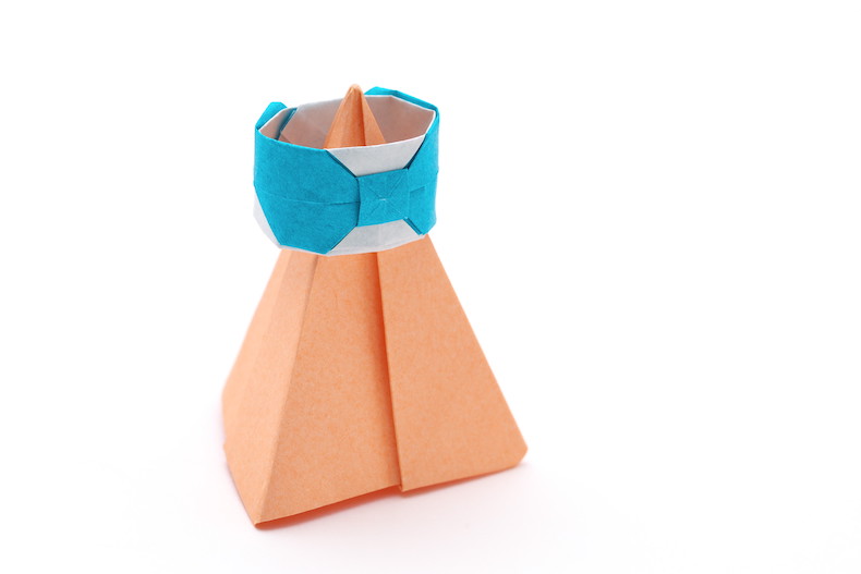 折り紙 指輪 折り方 リングスタンド リング 指輪