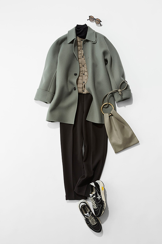 インナーダウンコーデ