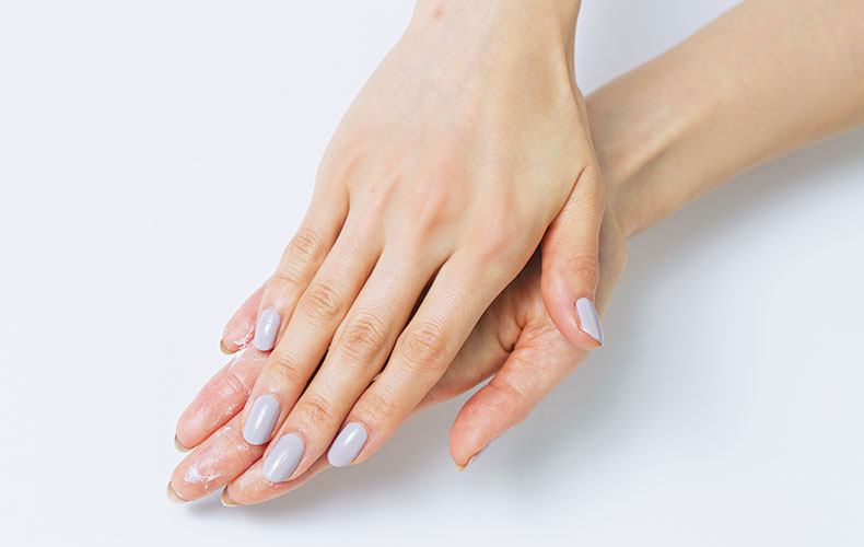 その5. スタイリング剤をなじませる