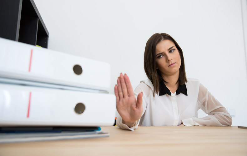 理不尽なことに「NO」という勇気を持つ