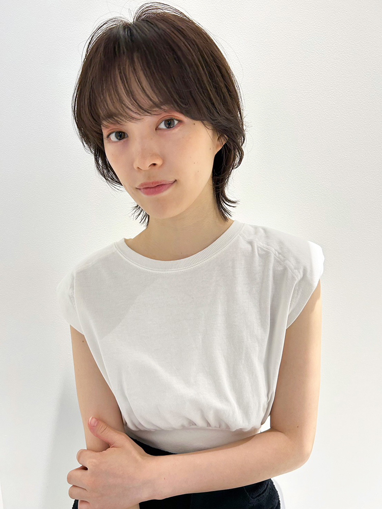 ハンサムなボリュームショートボブ