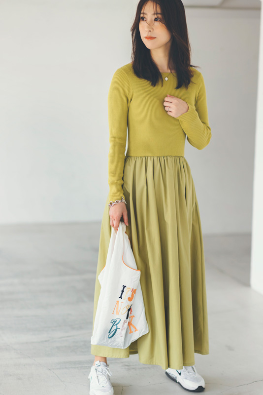 【6】黄色ワンピース