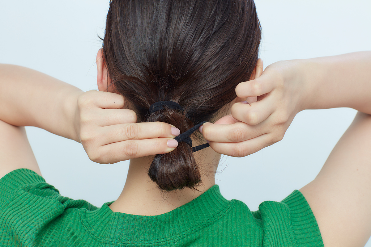 忙しい朝も1分できるタイトお団子