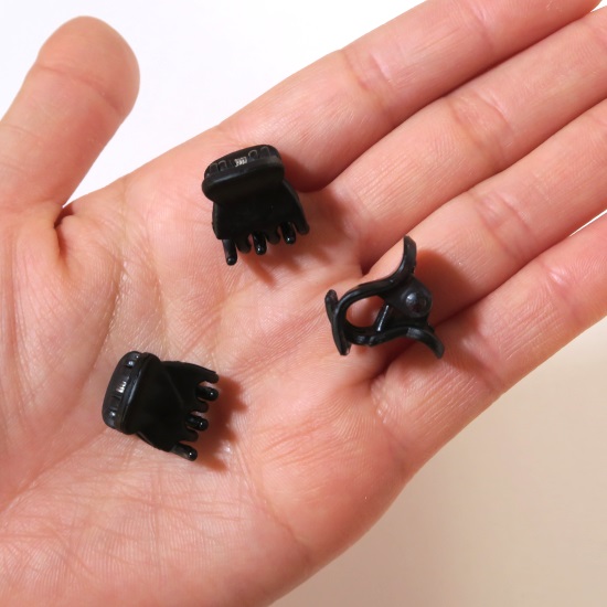 ヘアクリップで留める