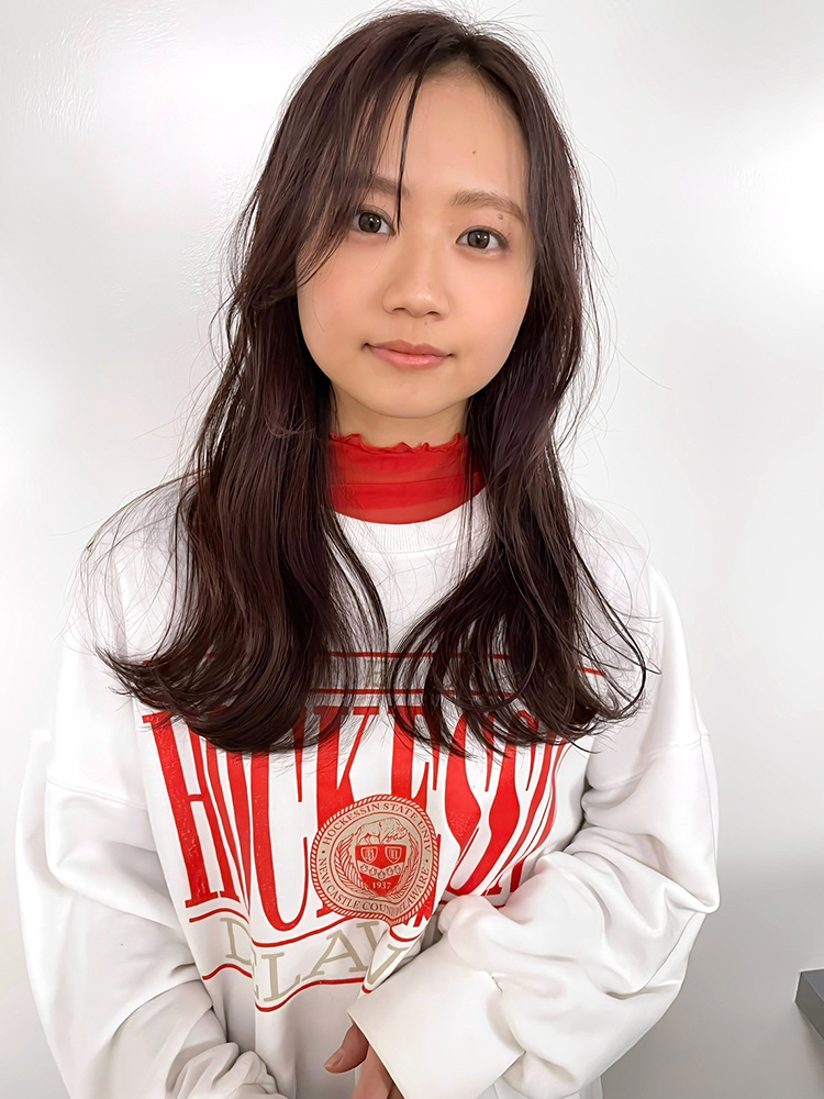 ロングヘアの女性