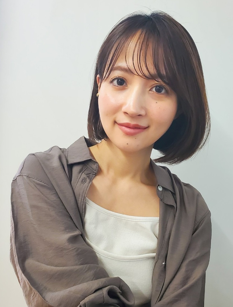 アイロンいらず! オイルだけでサクッとまとまるボブ