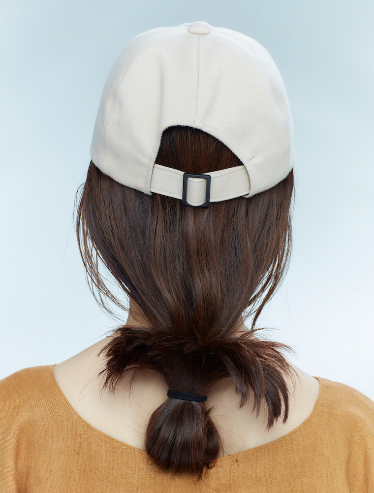 ヘアアレンジの後ろ姿