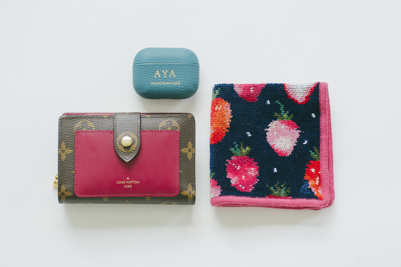 財布やハンカチなど