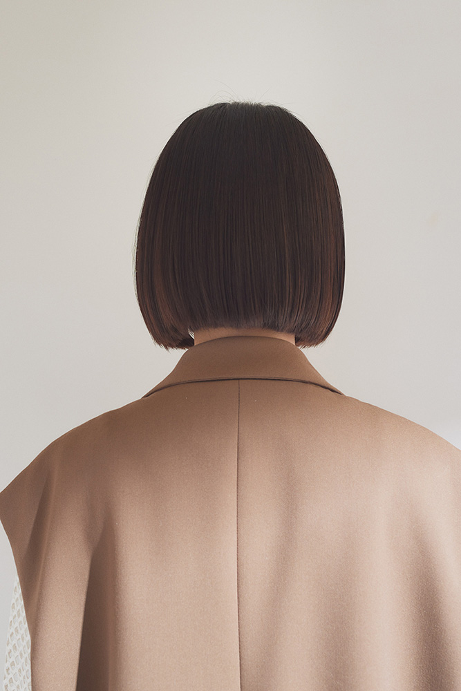 ほんのり内巻きのスリークボブ