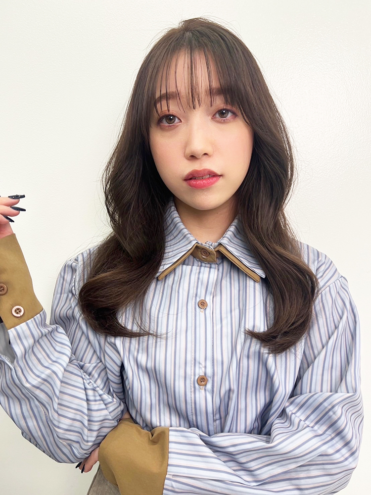 ゆる巻きヨシンモリヘア