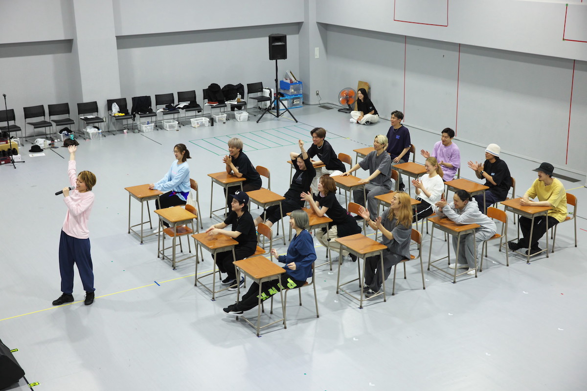 2step稽古場風景