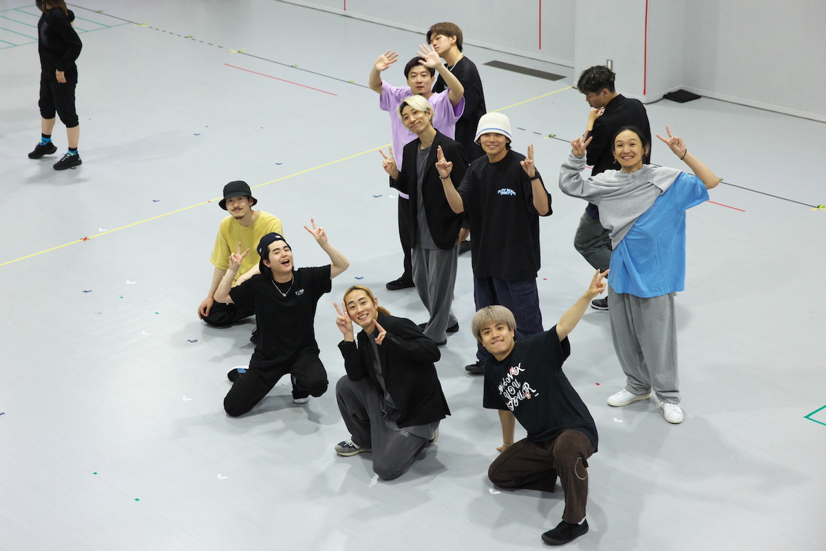 2step稽古場風景