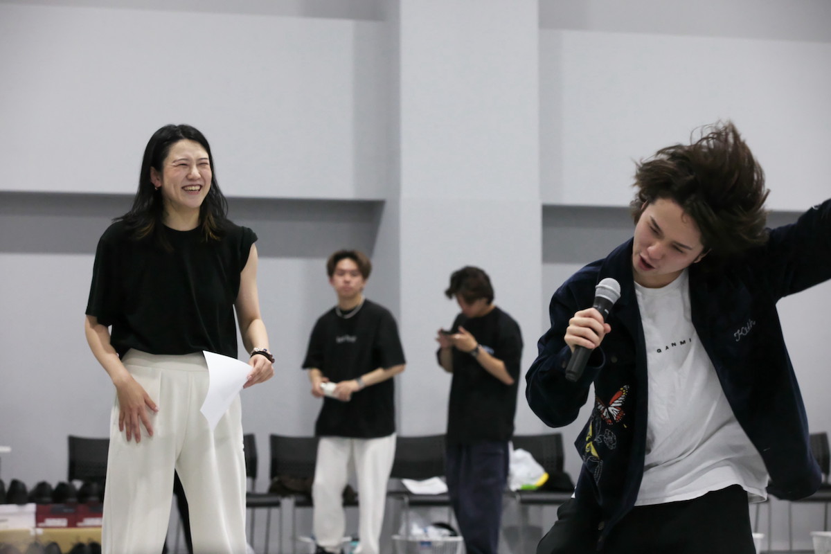 2step稽古場風景