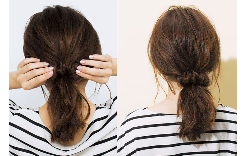 シュシュみたいなドーナッツくるりんポニー