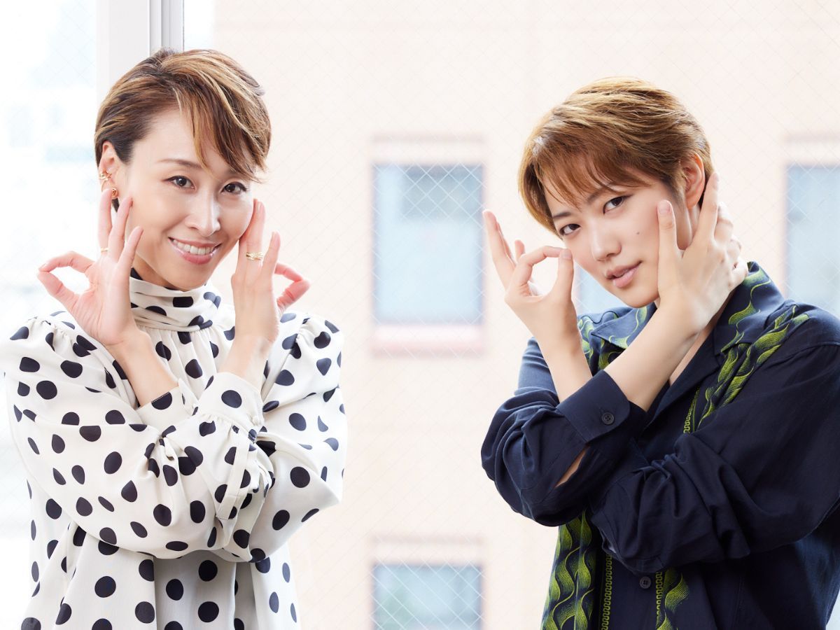 寿つかささんと七海ひろきさん