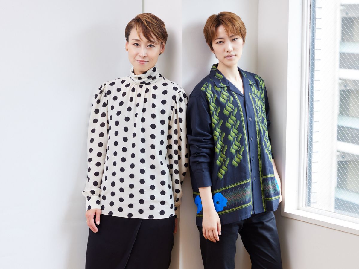 寿つかささんと七海ひろきさん