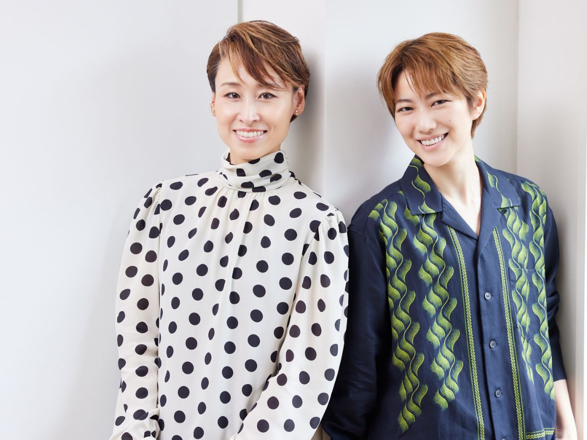 寿つかささんと七海ひろきさん