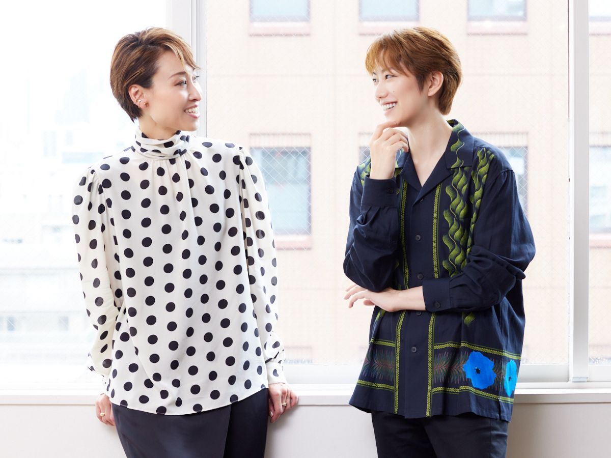 寿つかささんと七海ひろきさん