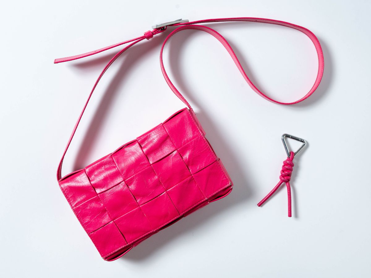 ボッテガヴェネタのバッグとキーリング