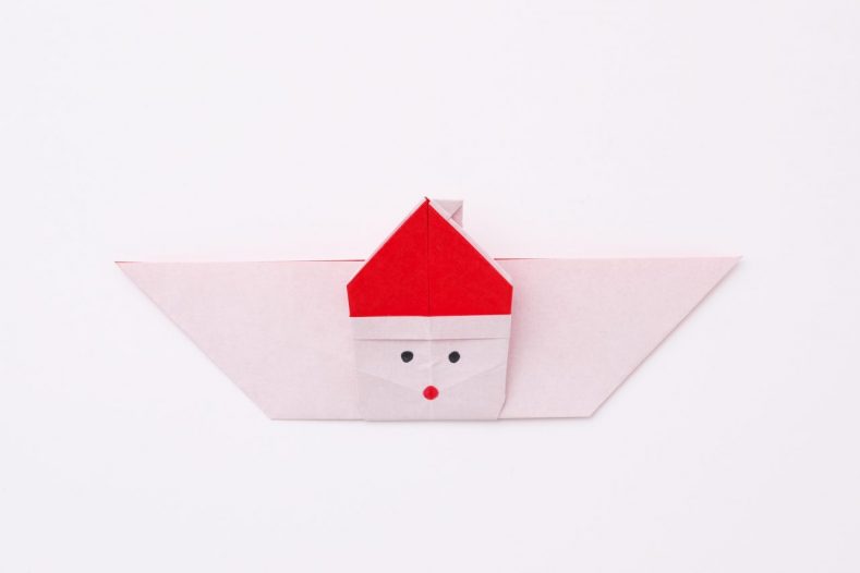サンタ 折り紙 折り方 簡単 クリスマス 幼児 リース