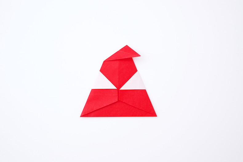 サンタ 折り紙 折り方 簡単 クリスマス 幼児